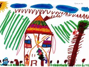 Dessin d'enfant reçu au CMPP.