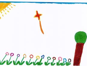 Dessin d'enfant reçu au CMPP.