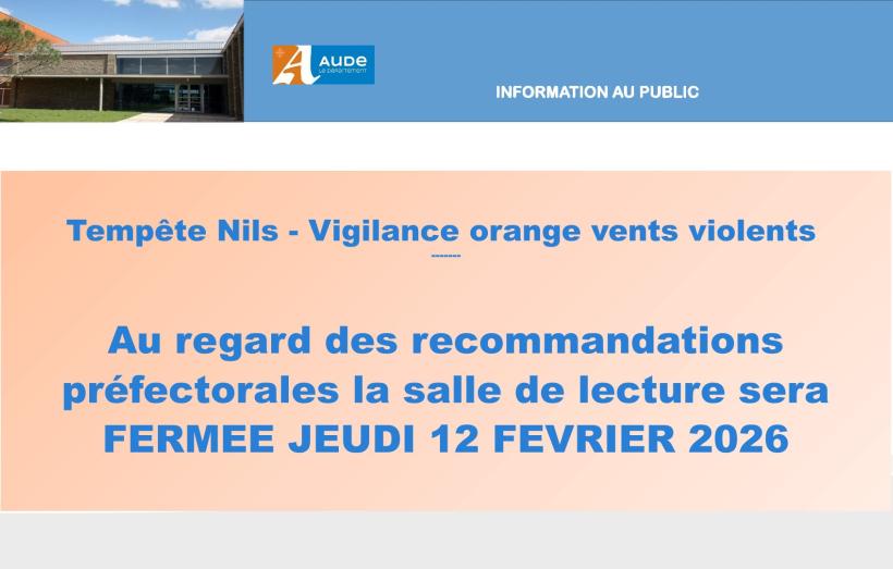 Info public 12/02/2026