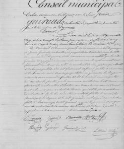 Extrait du registre des délibérations du Conseil Municipal de Peyrens